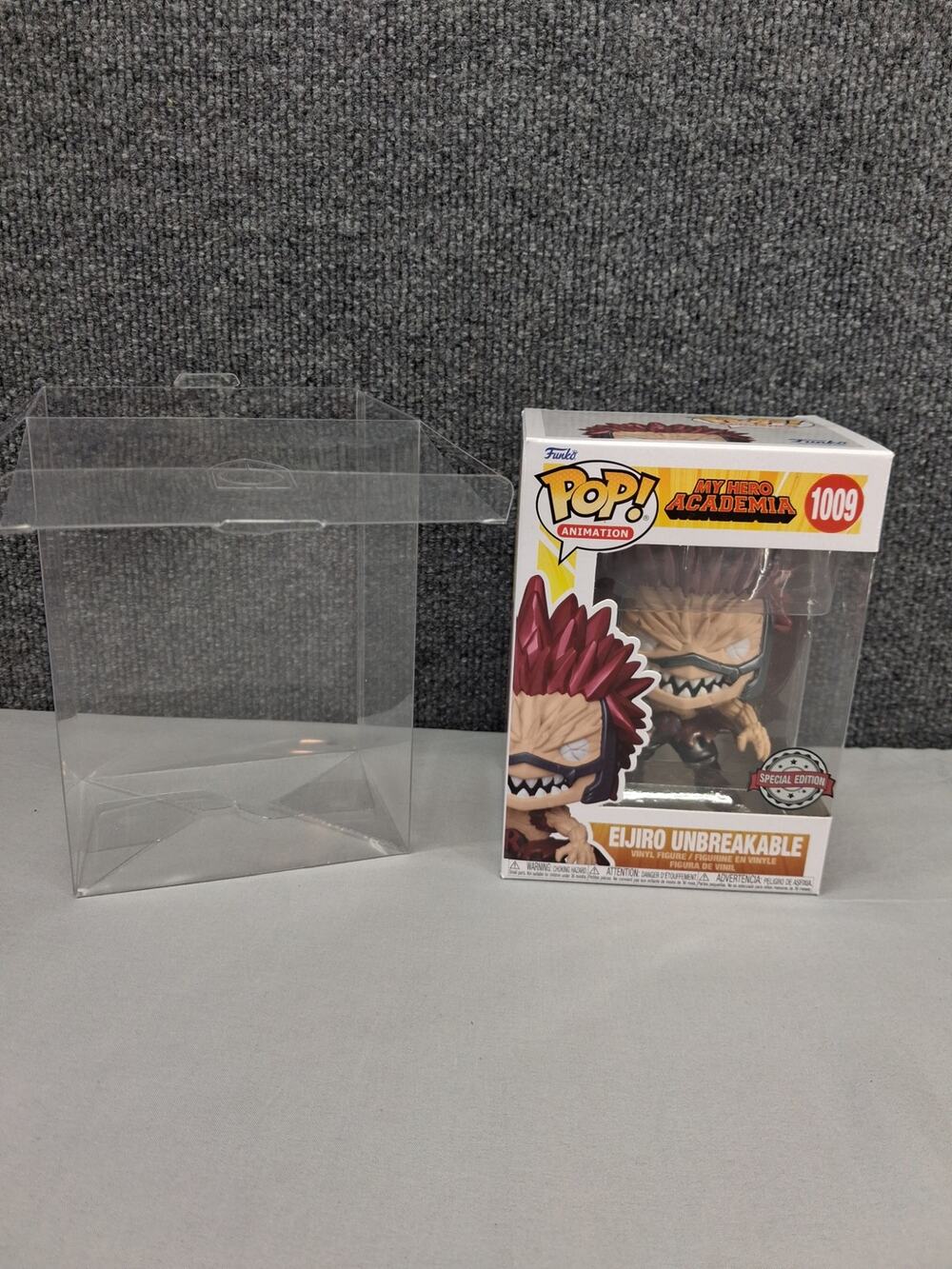Funko Pop  Eljiro Unbreakable 1009 My Hero Academia With Protective Case